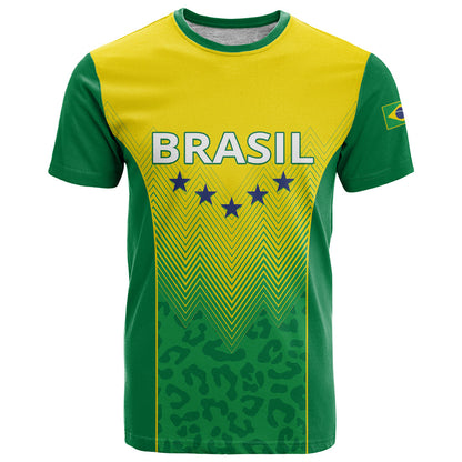 Personalized Brazil 2024 T-Shirt Selecao Brasileira Graphic Tee