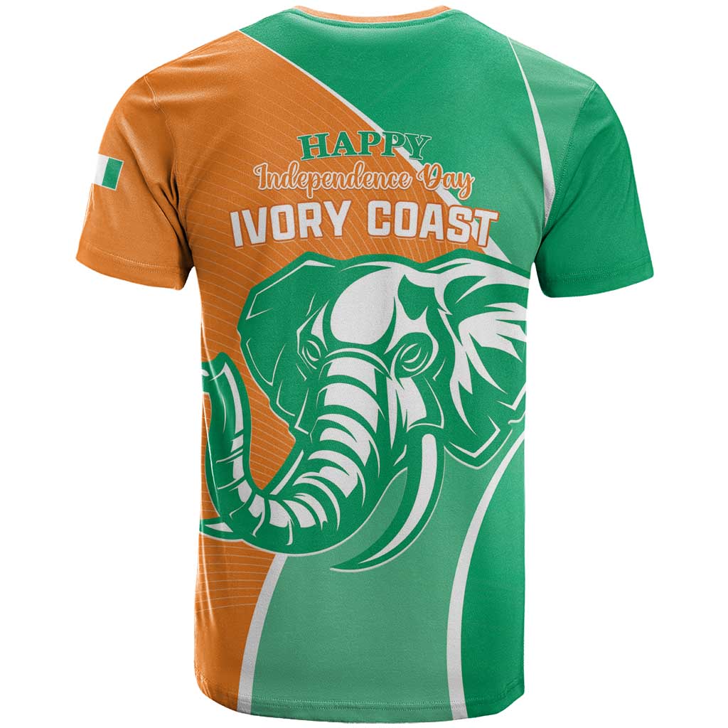 Ivory Coast Independence Day T-Shirt Cote d Ivoire Elephant Graphic Tee