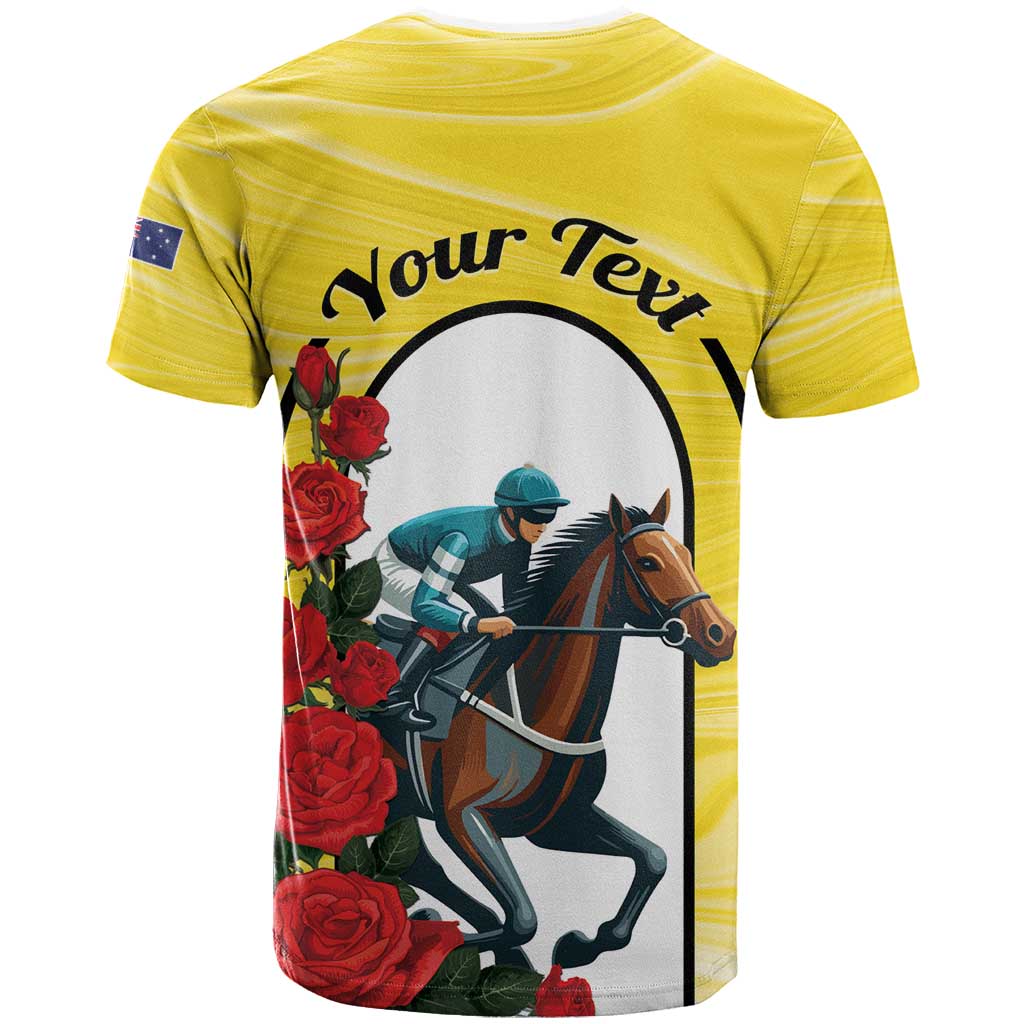 Personalised Melbourne Horse Racing T-Shirt The Race That Stops The Nation Graphic Tee
