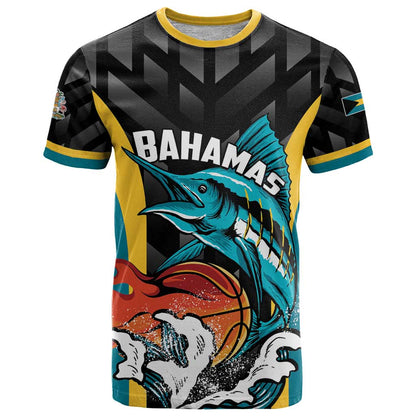 Bahamas Basketball Custom T-Shirt Team Bahamas Come On Graphic Tee