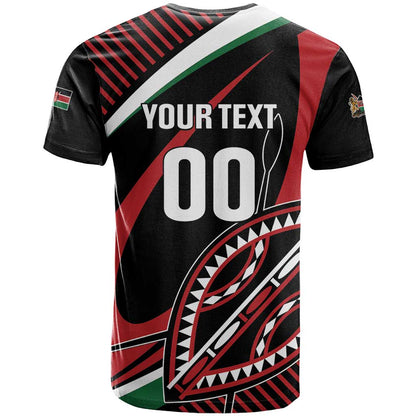 Custom Kenya Rugby Simbas T-Shirt Elevate Your Game Graphic Tee