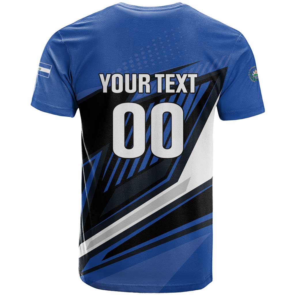 Custom El Salvador Rugby T-Shirt Los Torogoces Go Champions Graphic Tee