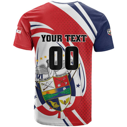 Custom Panama Rugby T-Shirt Diablos Rojos Go Champions Graphic Tee