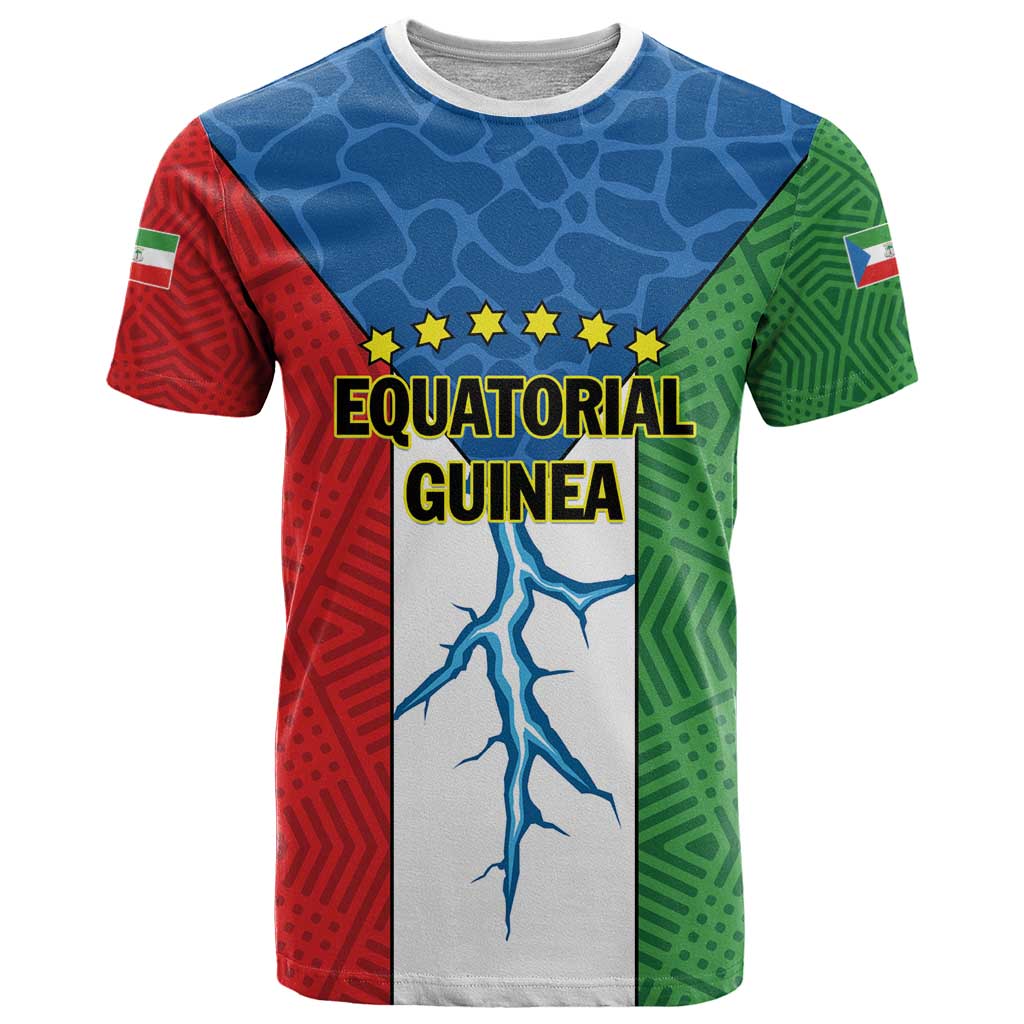 Personalized Equatorial Guinea T-Shirt Unidad Paz Justicia Graphic Tee