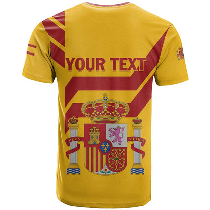 Personalized Spain T-Shirt Spanish Fighting Bull Graphic Tee