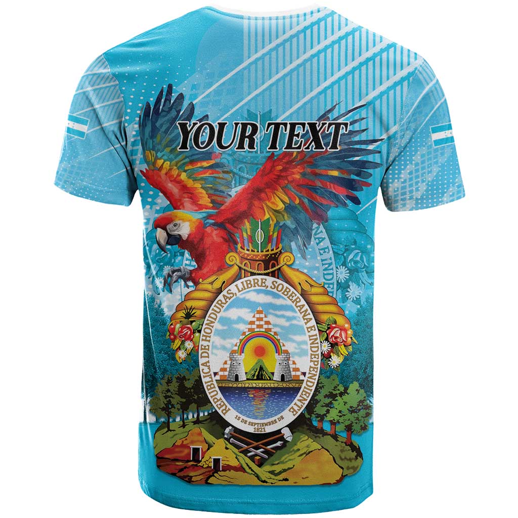 Personalized Honduras Independence Day 1821 T-Shirt Libre Soberana e Independiente Graphic Tee
