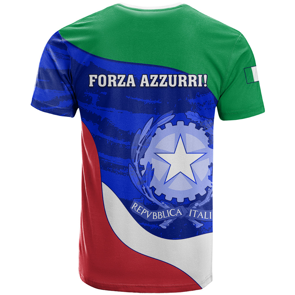Italy Rugby T-Shirt Forza Azzurri World Cup Graphic Tee