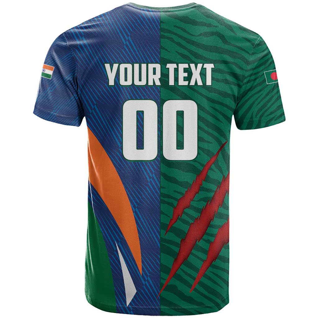 Custom Cricket India Vs Bangladesh T-Shirt Simple Style Graphic Tee