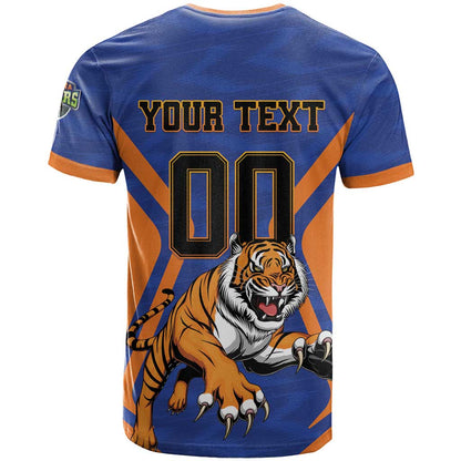 Custom Khulna Cricket Tigers T-Shirt Ready to Roar Graphic Tee
