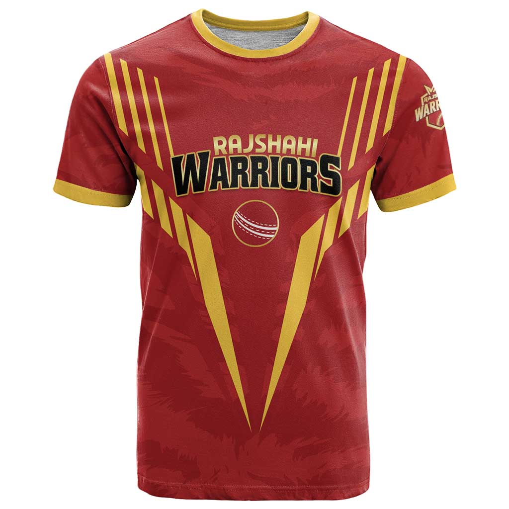 Custom Rajshahi Cricket Warriors T-Shirt Keep Shining Graphic Tee