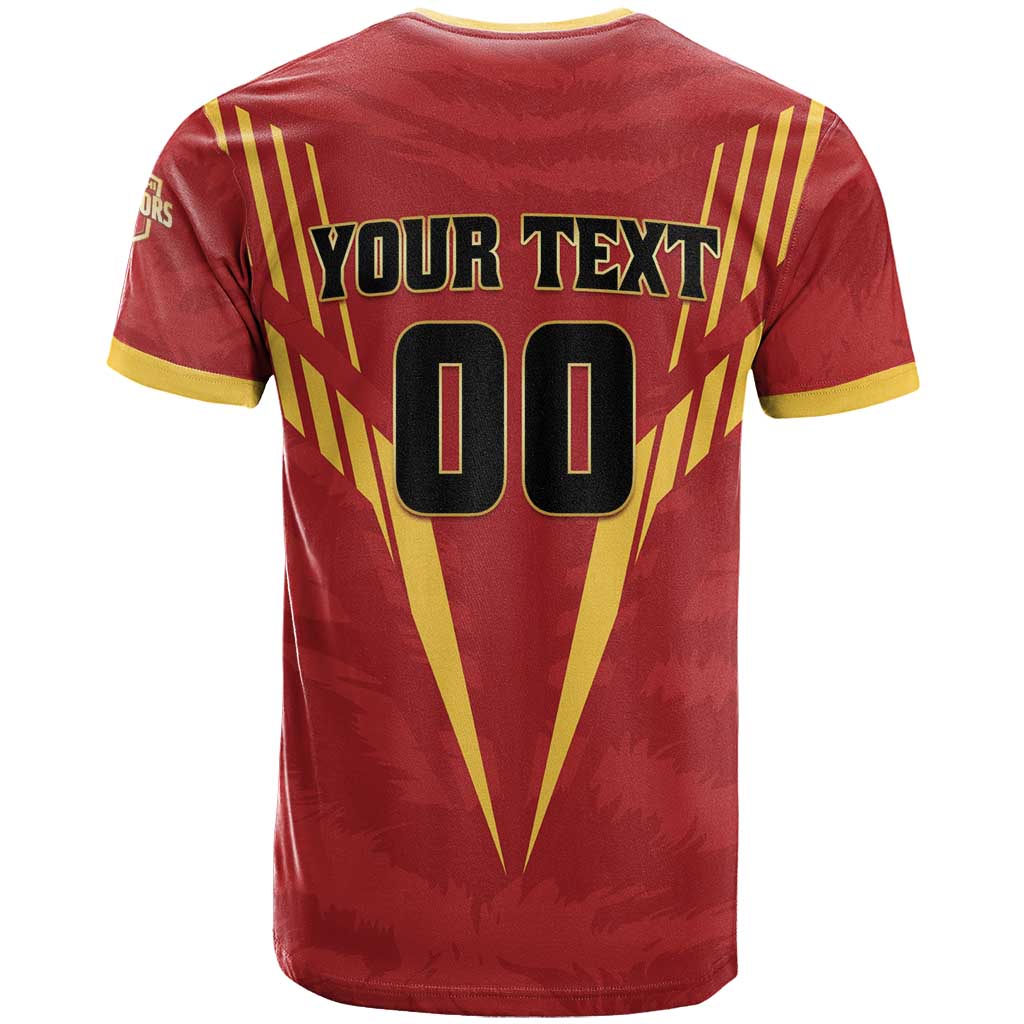 Custom Rajshahi Cricket Warriors T-Shirt Keep Shining Graphic Tee