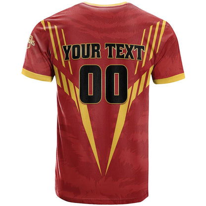 Custom Rajshahi Cricket Warriors T-Shirt Keep Shining Graphic Tee