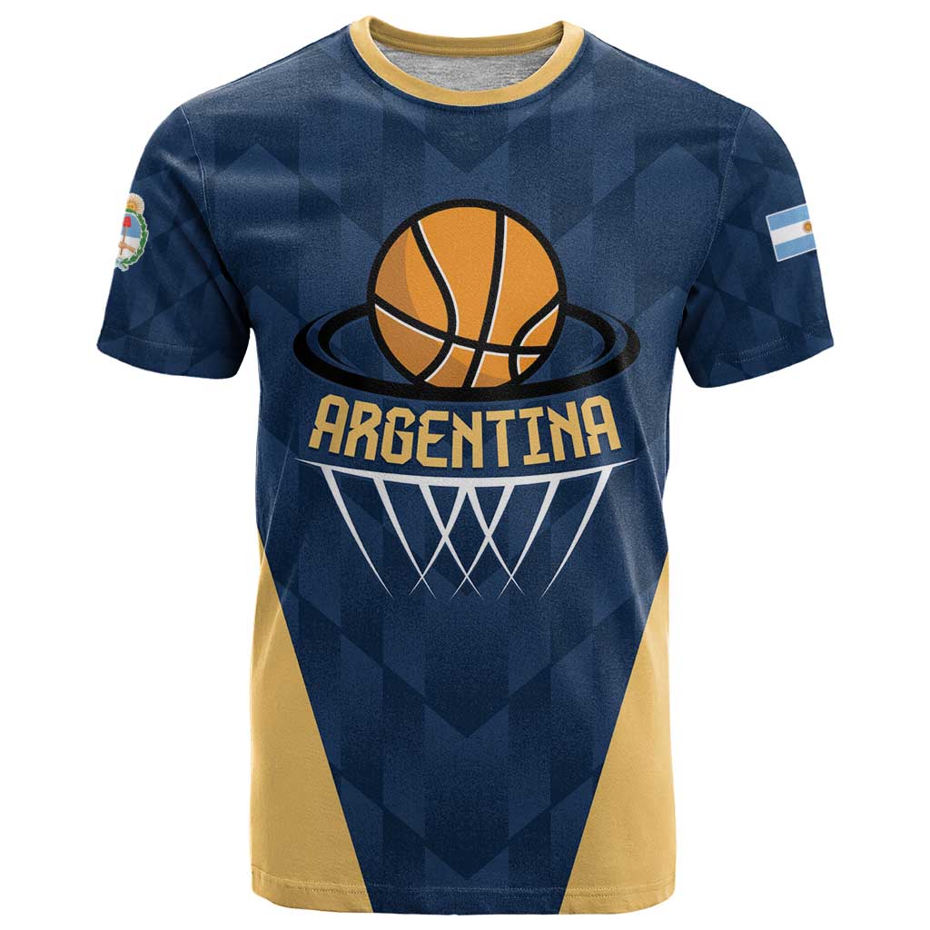 Argentina Basketball Custom T-Shirt Go El Alma Argentina Graphic Tee