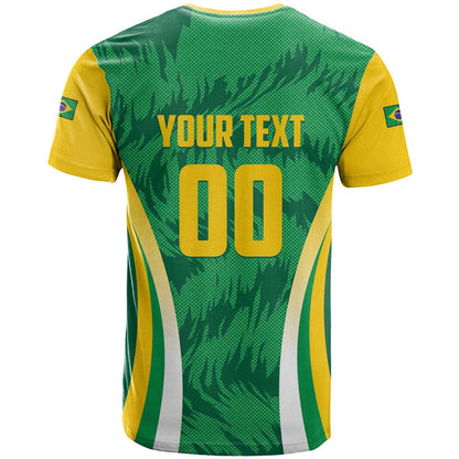 Brazil Basketball Custom T-Shirt Come On Brasil Cariocas Graphic Tee