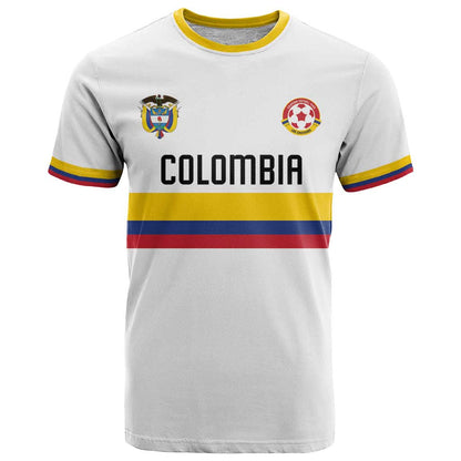 Custom Football 2024 Colombia 100th Anniversary T-Shirt Limited Edition Graphic Tee