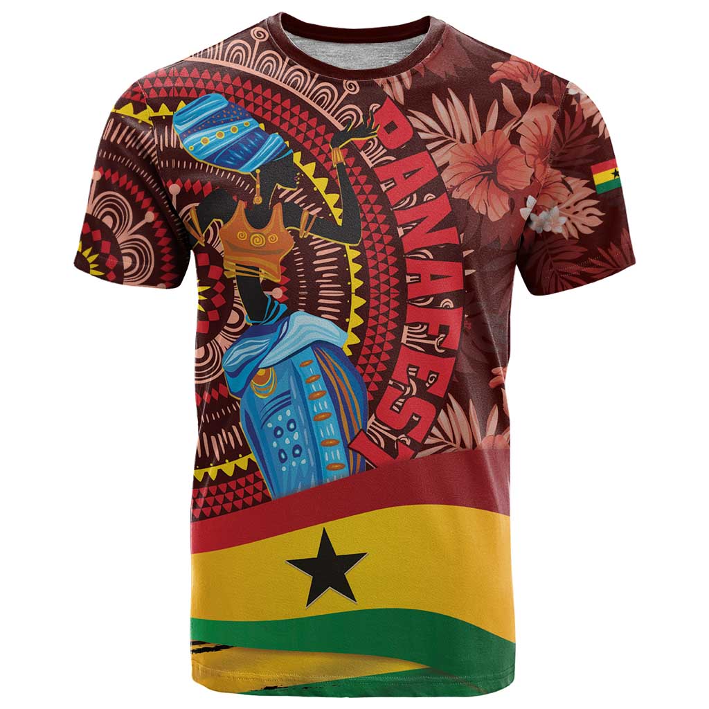 Panafest T-Shirt Ghana Tropical African Pattern Graphic Tee