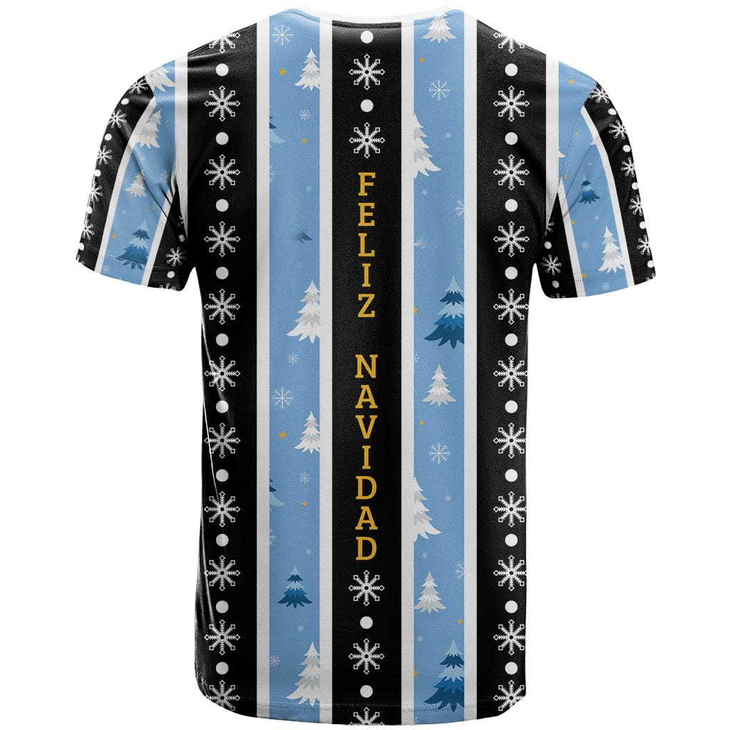 Argentina Christmas T-Shirt Feliz Navidad Sol de Mayo Graphic Tee