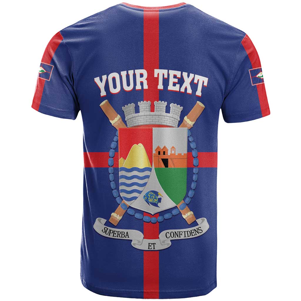 Personalized Sint Eustatius T-Shirt Statia Superba et Confidens Graphic Tee