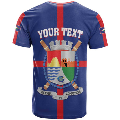 Personalized Sint Eustatius T-Shirt Statia Superba et Confidens Graphic Tee