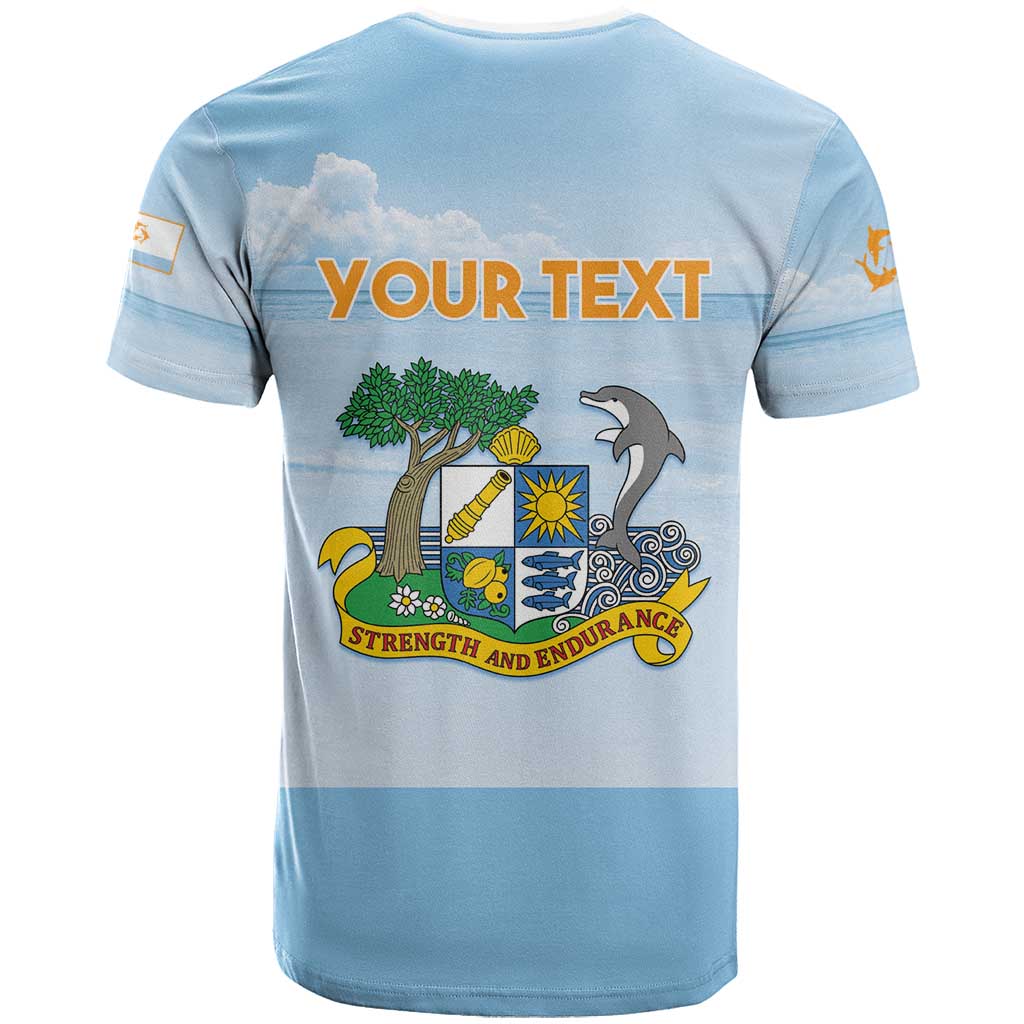 Personalized Republic of Anguilla T-Shirt Strength and Endurance Graphic Tee