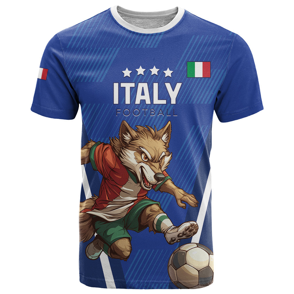 Custom Italy 2024 Football T-Shirt 2024 Go Gli Azzurri Graphic Tee
