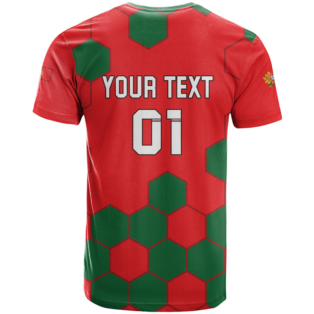 Custom Portugal 2024 Football T-Shirt 2024 Go Champions Graphic Tee