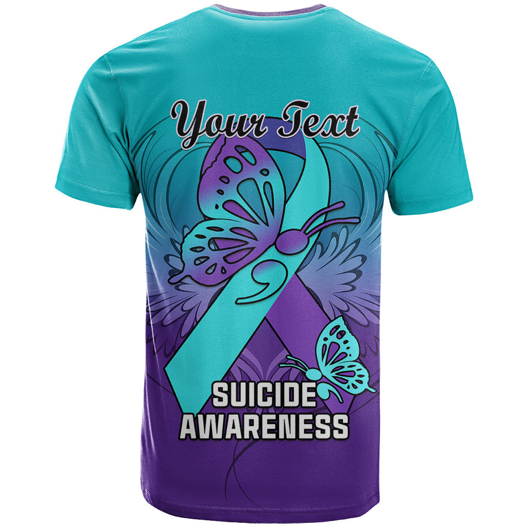 Personalised Stay Your Story is Not Over Suicide Prevention T-Shirt Graphic Tee