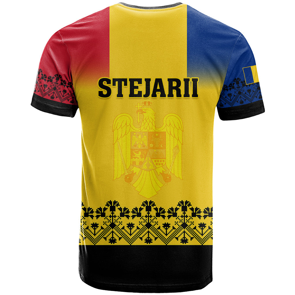 Romania Rugby T-Shirt Stejarii Go World Cup Graphic Tee