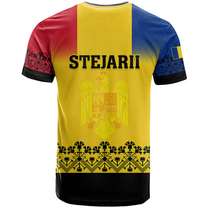 Romania Rugby T-Shirt Stejarii Go World Cup Graphic Tee