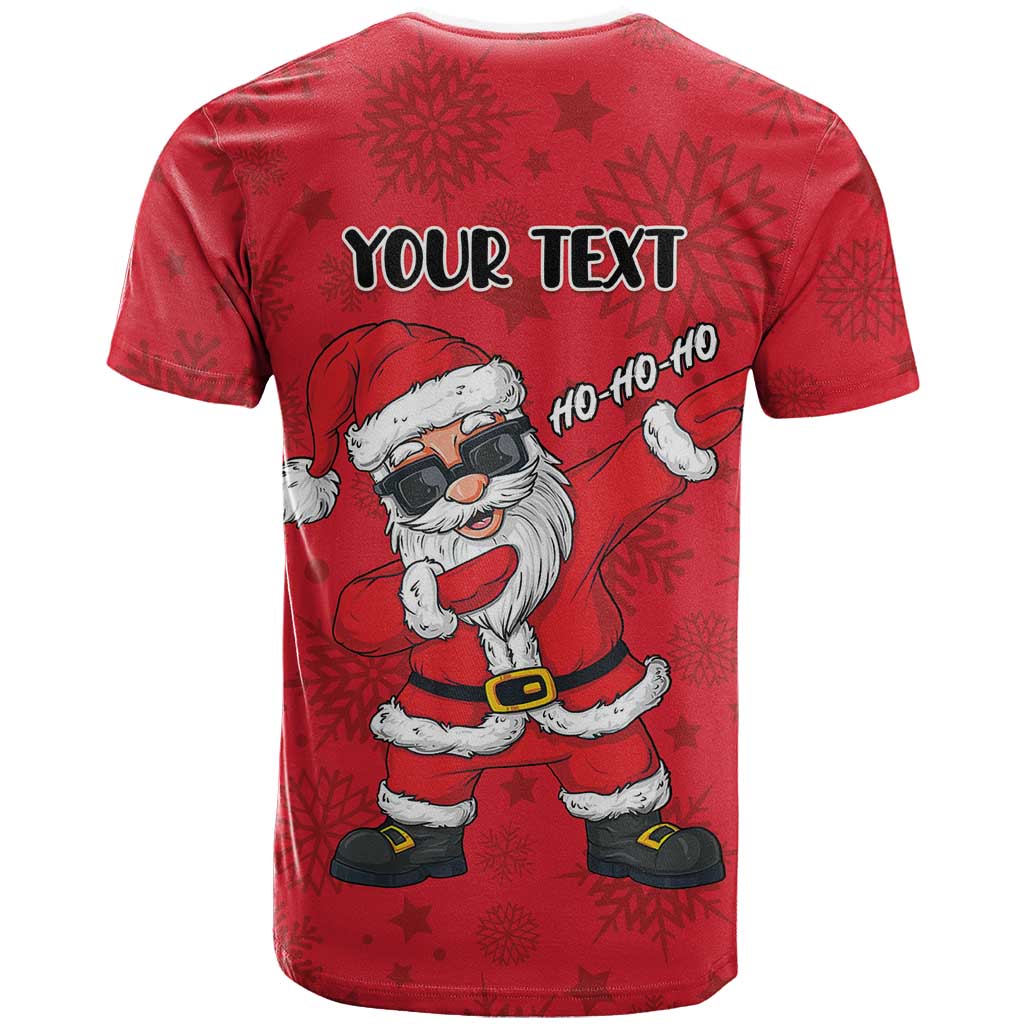 Personalized Santa Costume T-Shirt Funny Christmas Graphic Tee