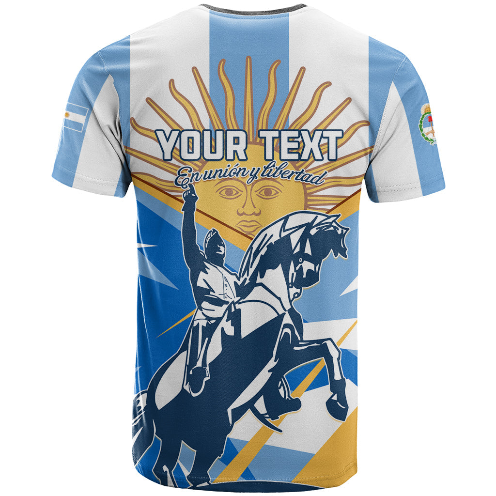 Argentina Revolution Day T-Shirt Sol de Mayo Warrior Graphic Tee