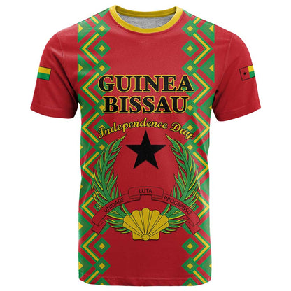 Guinea-Bissau T-Shirt Unidade Luta Progresso Graphic Tee