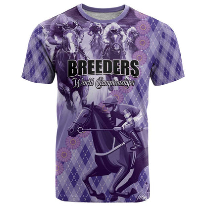 Personalized Breeders Horse Racing T-Shirt World Horse Racing Championships Graphic Tee