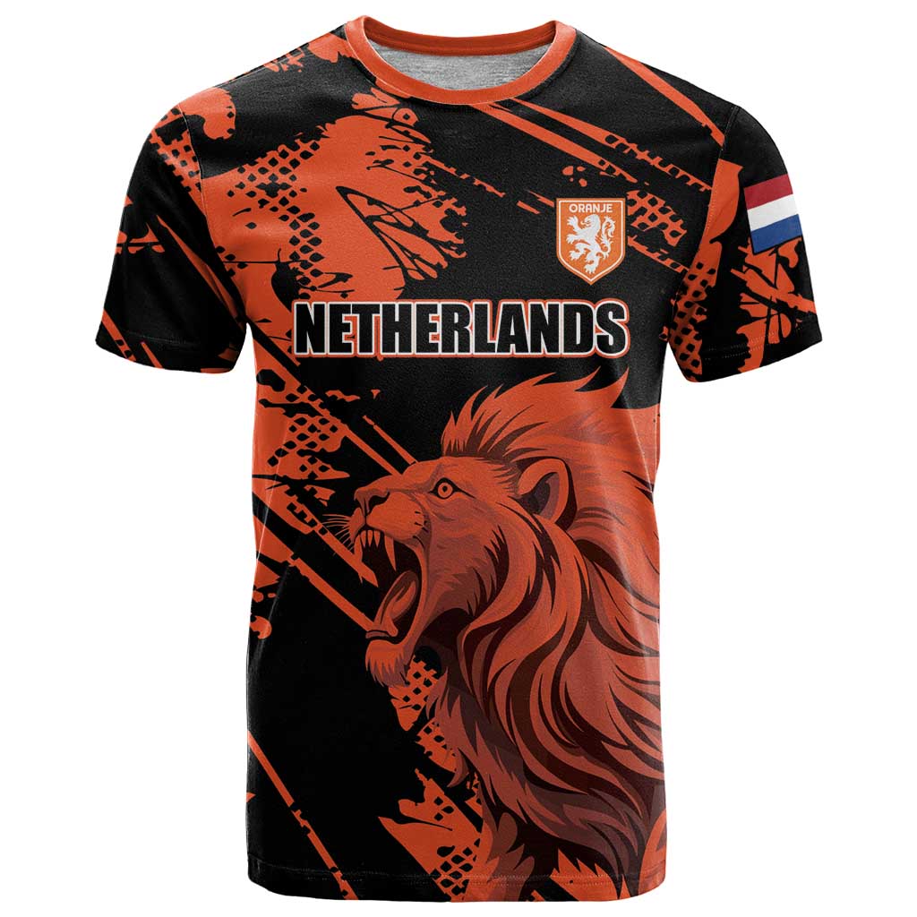 Custom Nederlands 2026 World Football T-Shirt Hup Holland Hup Lions Graphic Tee