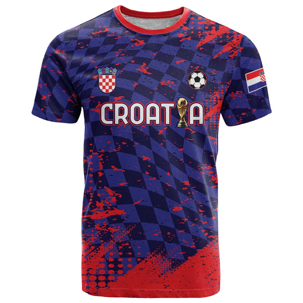 Custom Croatia 2026 World Football T-Shirt Hrvatska Vatreni Graphic Tee
