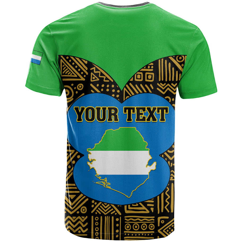 Sierra Leone Independence Day 2024 T-Shirt Happy 63rd Anniversary African Pattern Graphic Tee