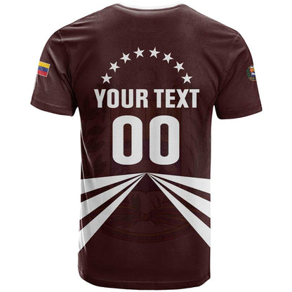 Custom Venezuela Rugby T-Shirt Las Orquideas Go Champions Graphic Tee