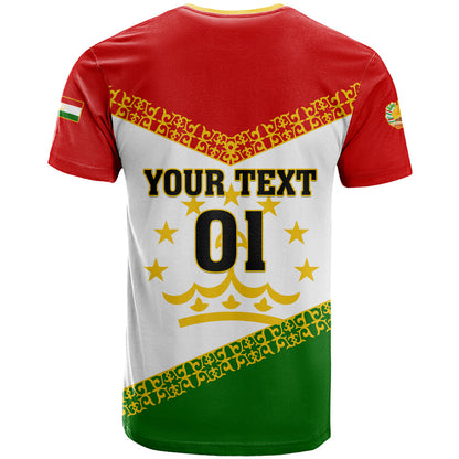 Tajikistan Football T-Shirt Come On Tadzhikistan Graphic Tee
