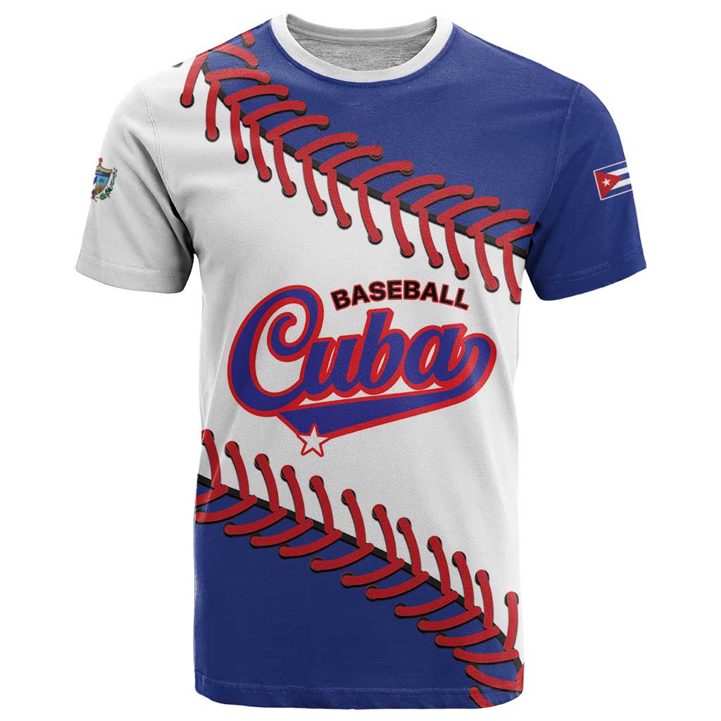 Custom Baseball Cuba 2025 T-Shirt Cuba Powerhouse of Baseball Graphic Tee