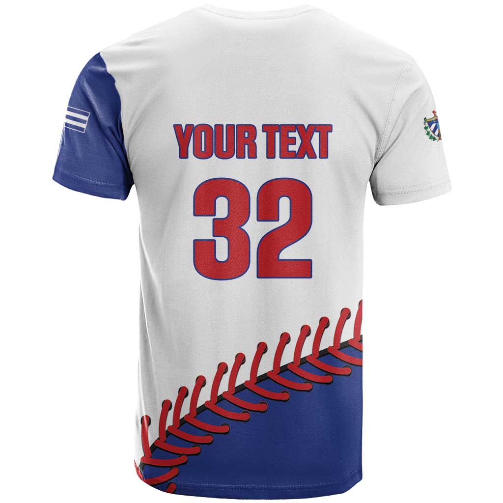 Custom Baseball Cuba 2025 T-Shirt Cuba Powerhouse of Baseball Graphic Tee
