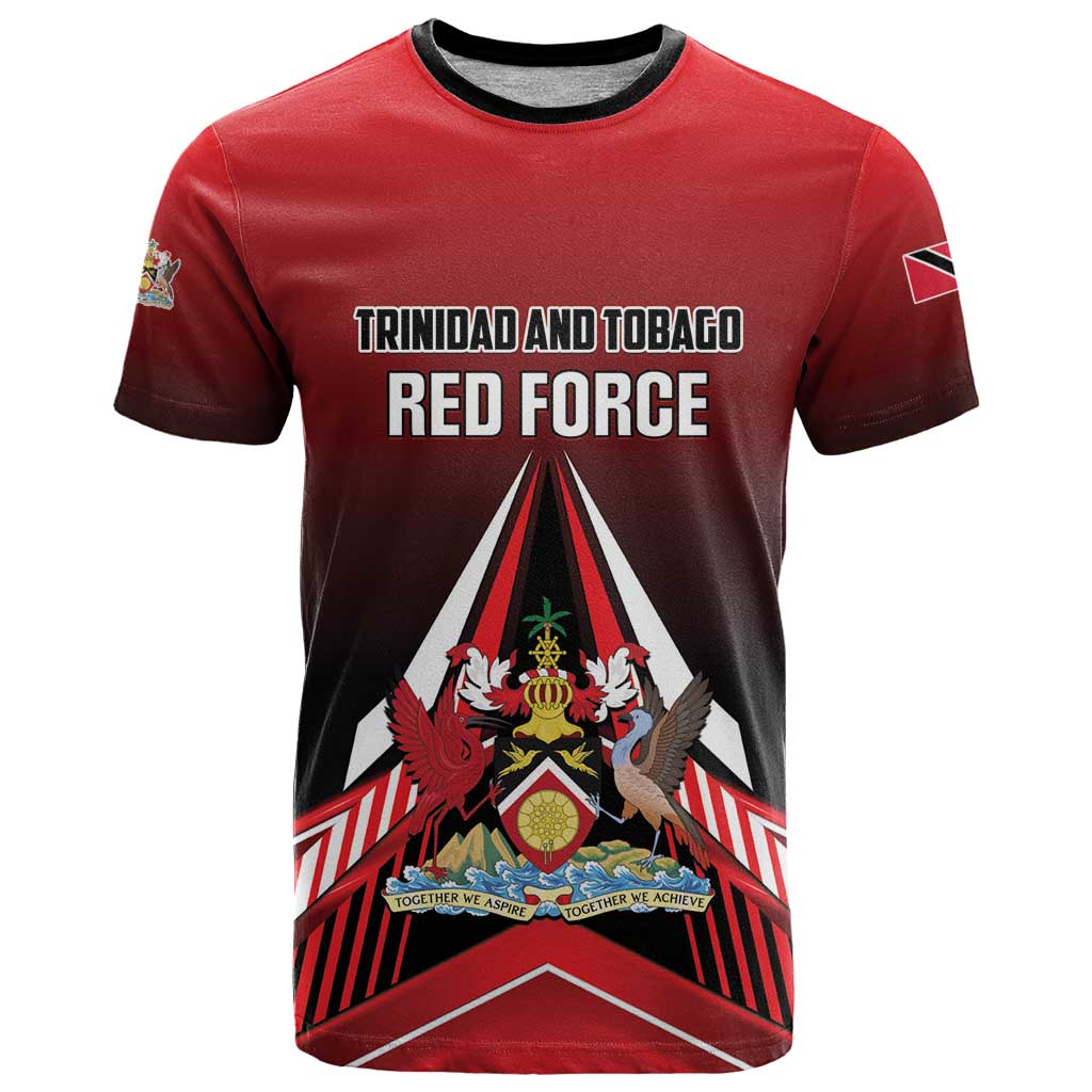 Custom Cricket Trinidad and Tobago Red Force T-Shirt Go Champion Graphic Tee
