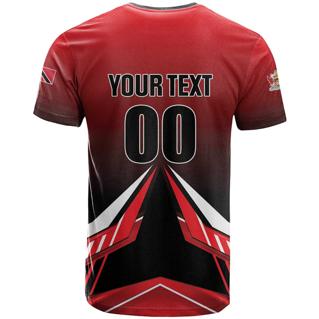 Custom Cricket Trinidad and Tobago Red Force T-Shirt Go Champion Graphic Tee
