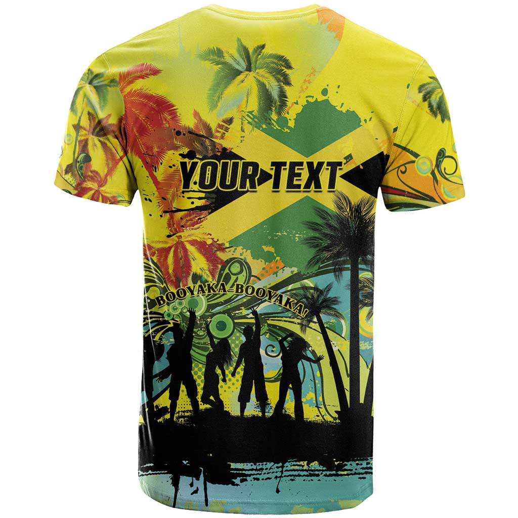 Personalized Jamaica Sleng Teng Riddim T-Shirt Booyaka Booyaka Graphic Tee