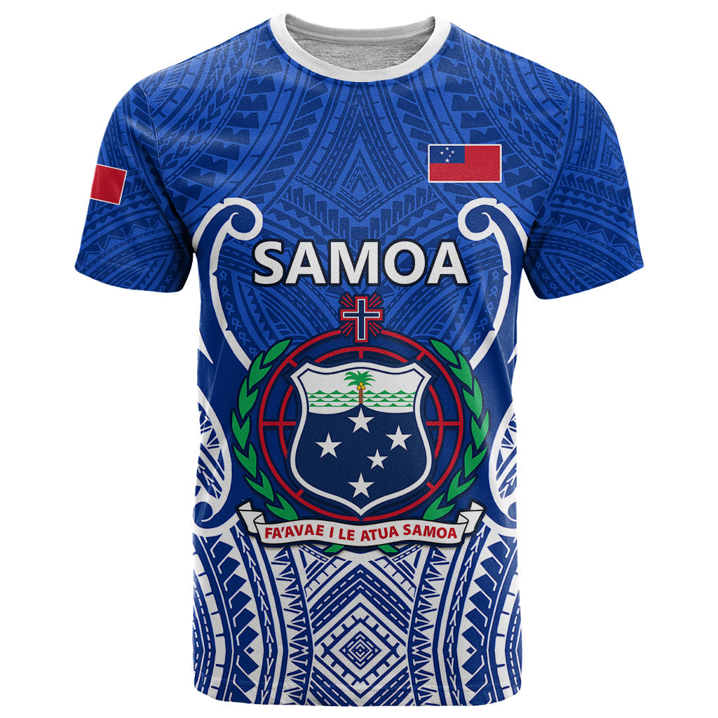 Samoa Rugby T-Shirt Manu Samoa Go World Cup Graphic Tee