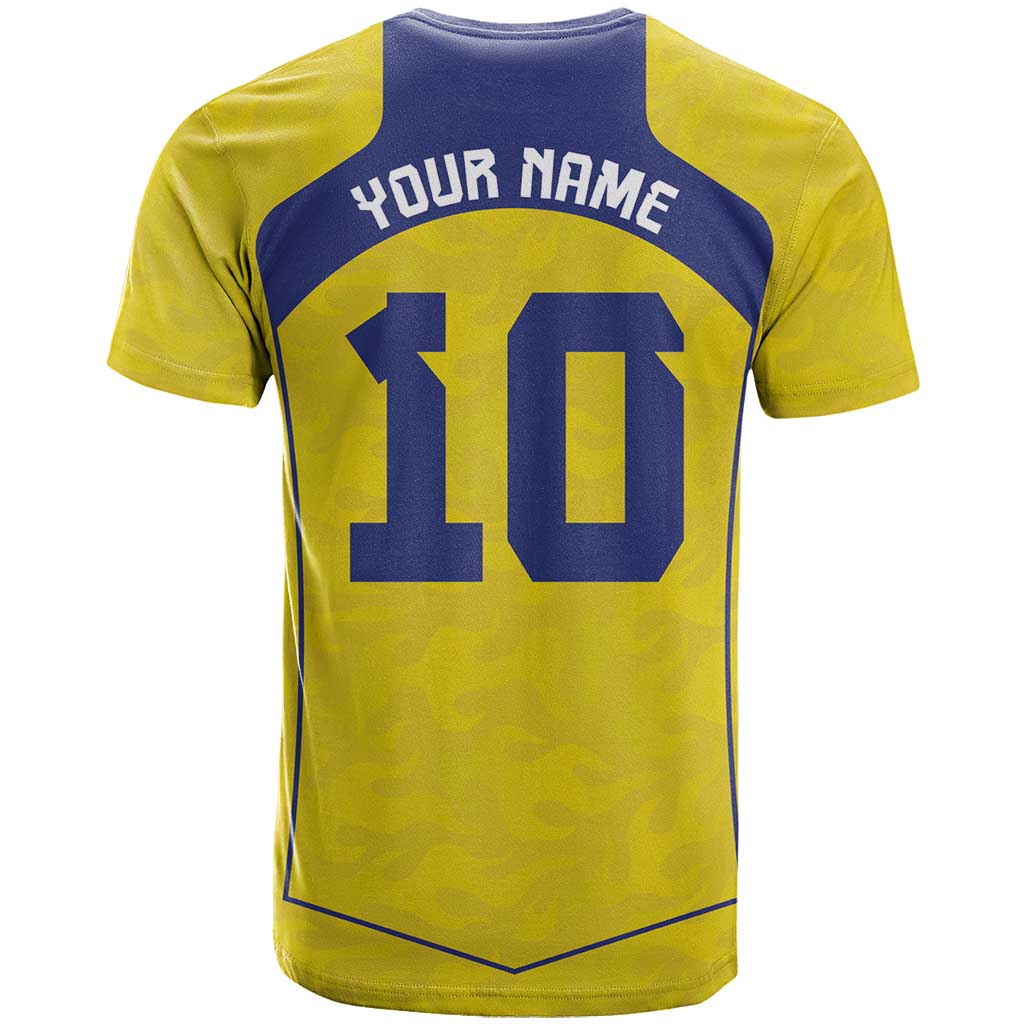 Custom Brazil Mashup Japan Football Cultural T-Shirt Graphic Tee