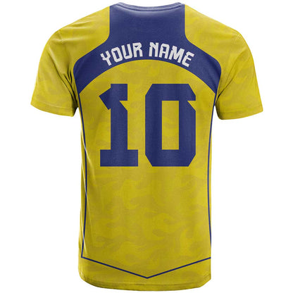 Custom Brazil Mashup Japan Football Cultural T-Shirt Graphic Tee