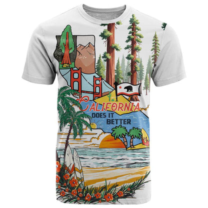 California Does it Better T-Shirt Forest to Coast Graphic Tee