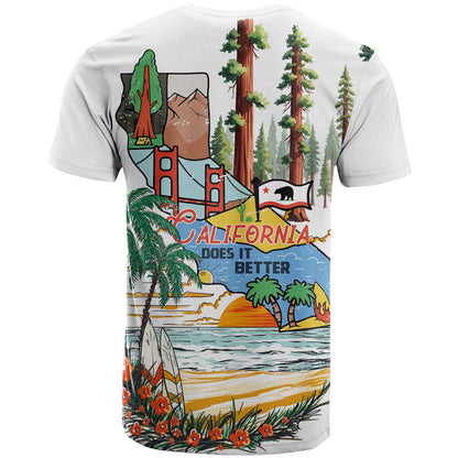 California Does it Better T-Shirt Forest to Coast Graphic Tee
