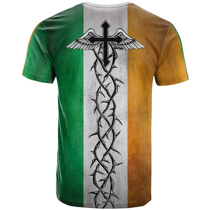 The Ireland - Notorious T-Shirt Old School Tattoos Grunge Style Graphic Tee