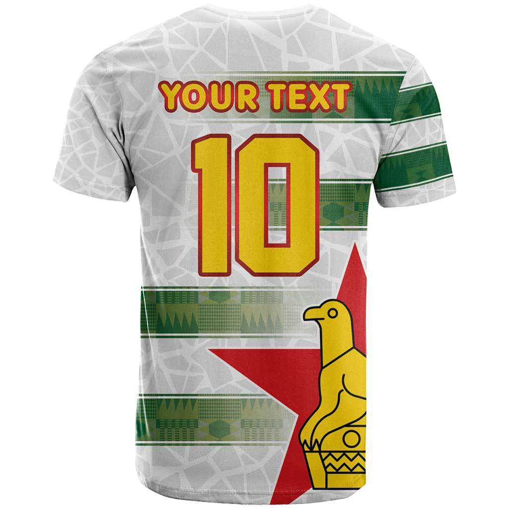 Custom Zimbabwe Rugby The Champions 2025 T-Shirt Warriors Sable Antelope Graphic Tee